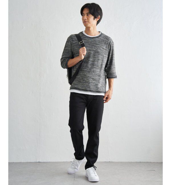 ikka「ミックスヤーン６．５ブインナーセット」|Tシャツ・カットソー|