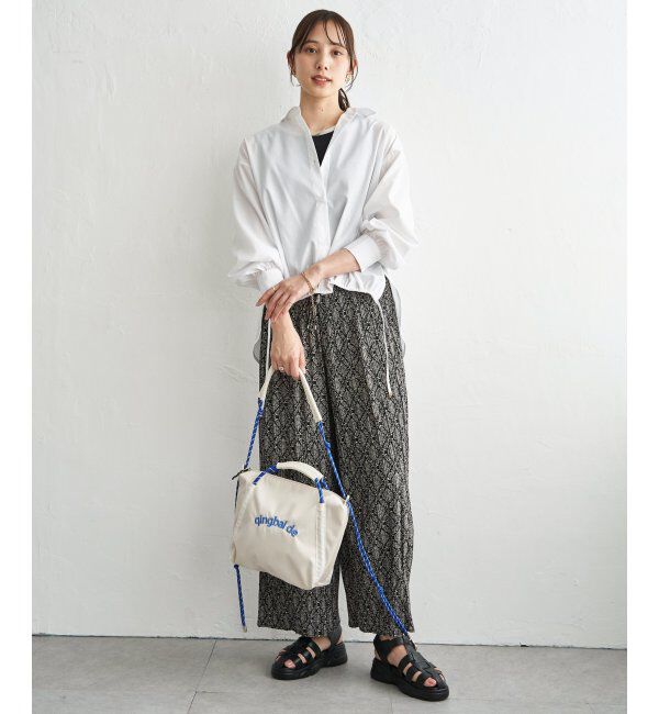 ikka「【雑誌InRed4月号掲載】ドロストロングテールシャツ【親子コーデ】」|シャツ・ブラウス|