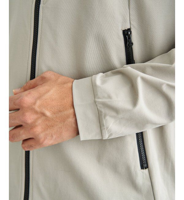 ikka「【吸水速乾／UVカット】ドライメッシュZIPパーカ」|カーディガン|