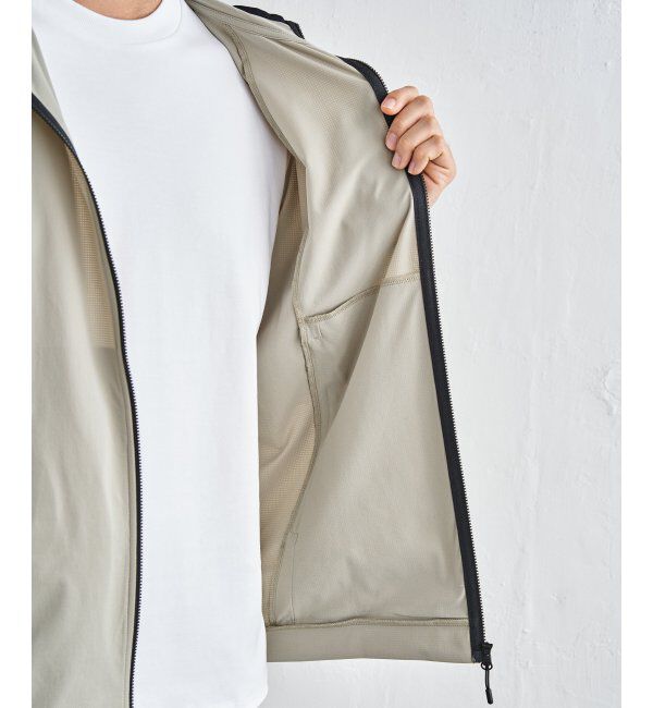 ikka「【吸水速乾／UVカット】ドライメッシュZIPパーカ」|カーディガン|