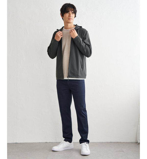 ikka「【吸水速乾／UVカット】ドライメッシュZIPパーカ」|カーディガン|