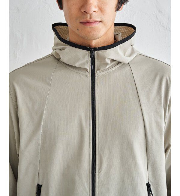 ikka「【吸水速乾／UVカット】ドライメッシュZIPパーカ」|カーディガン|