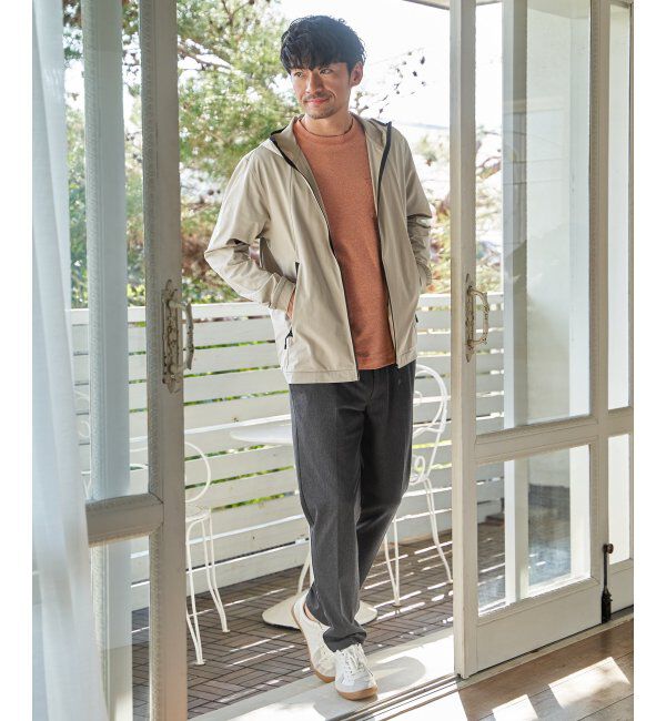 ikka「【吸水速乾／UVカット】ドライメッシュZIPパーカ」|カーディガン|