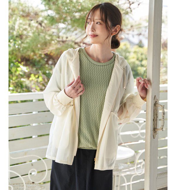 ikka「シアーマウンテンパーカー」|ブルゾン・スタジャン|