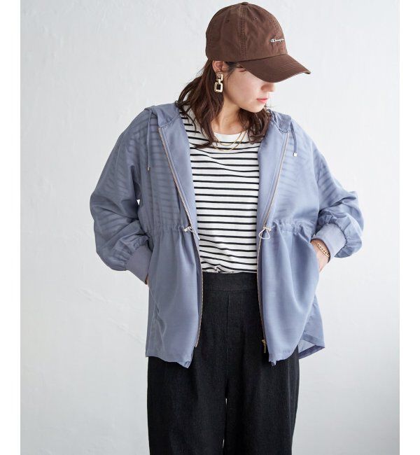 ikka「シアーマウンテンパーカー」|ブルゾン・スタジャン|