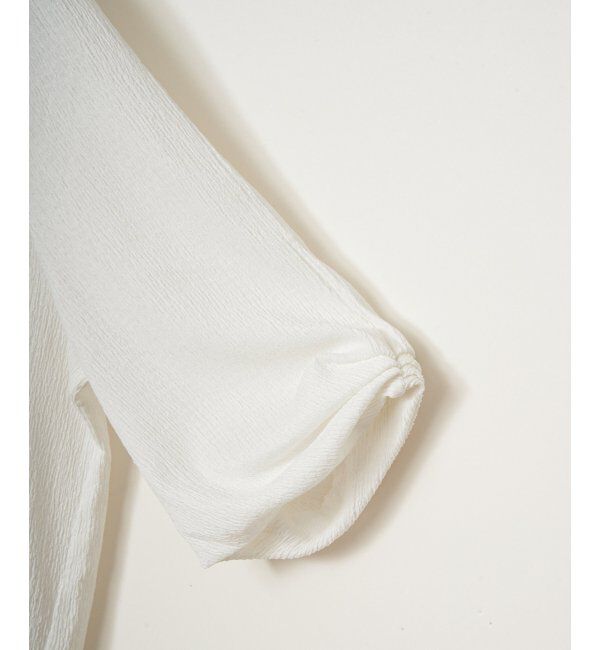 IKKA LOUNGE「ジャガードホイップスリーブプルオーバー」|Tシャツ・カットソー|