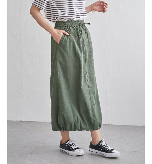 ikka「ドライテックチノベイカースカート」|スカート|