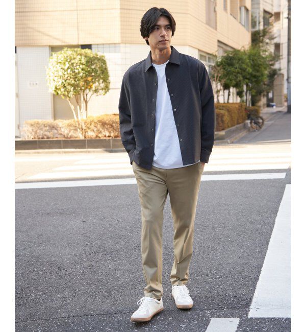 ikka「GOKU楽パンツ EASY STRETCH ピケ」|その他|