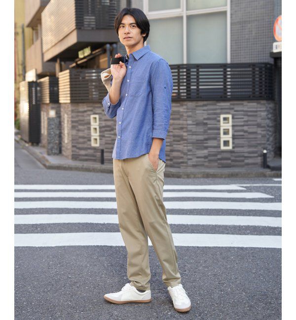 ikka「GOKU楽パンツ EASY STRETCH ピケ」|その他|