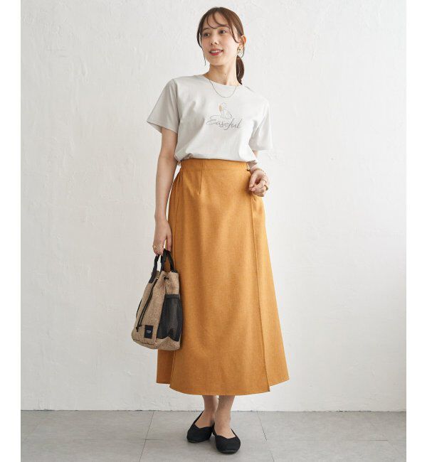 ikka「冷感ロゴフォトプリントTシャツ」|Tシャツ・カットソー|