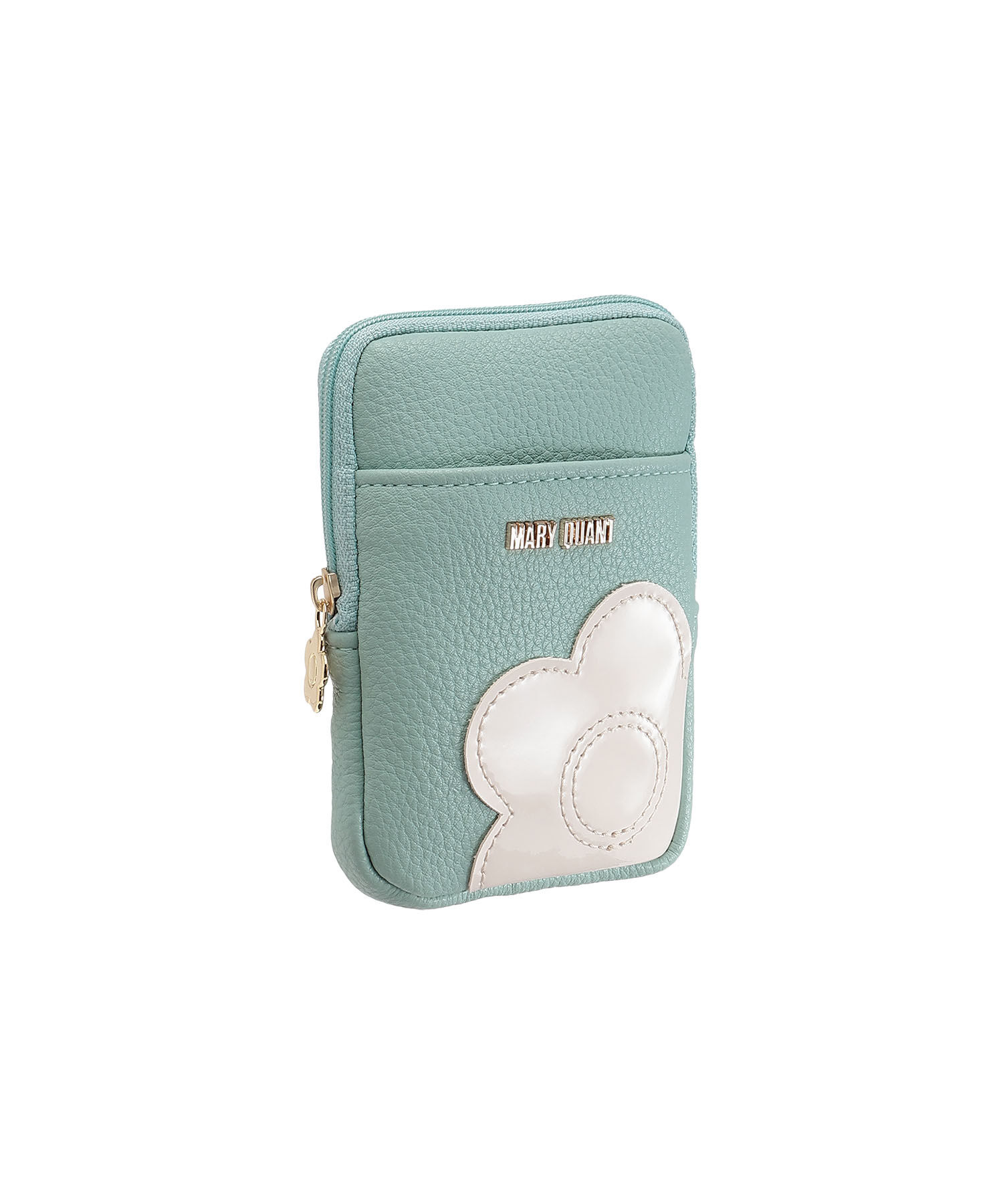 MARY QUANT「シュリンクデイジーパッチ リップポーチ」|ポーチ|