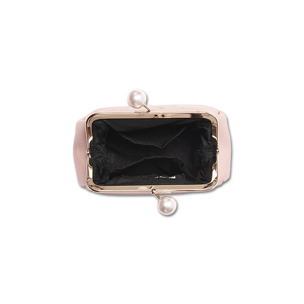 MARY QUANT「エンボスデイジーパール ガマ口ポーチ」|ポーチ|