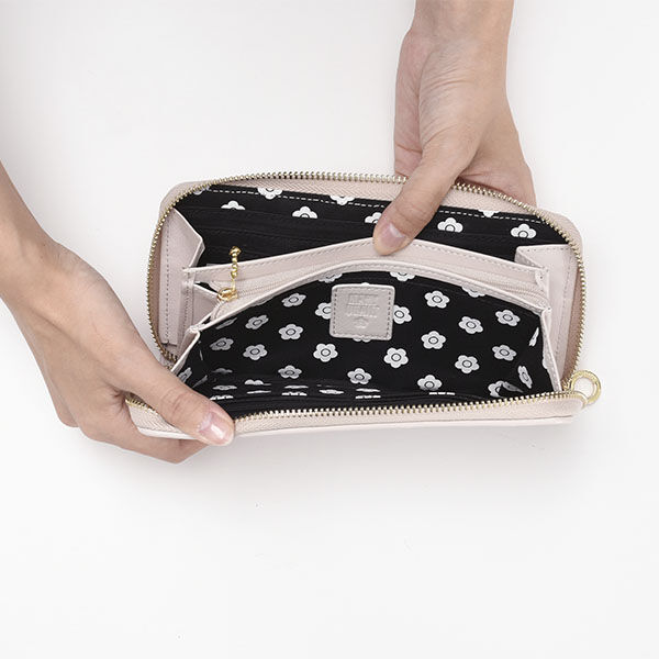 MARY QUANT「キルトフォームデイジー パース」|財布|