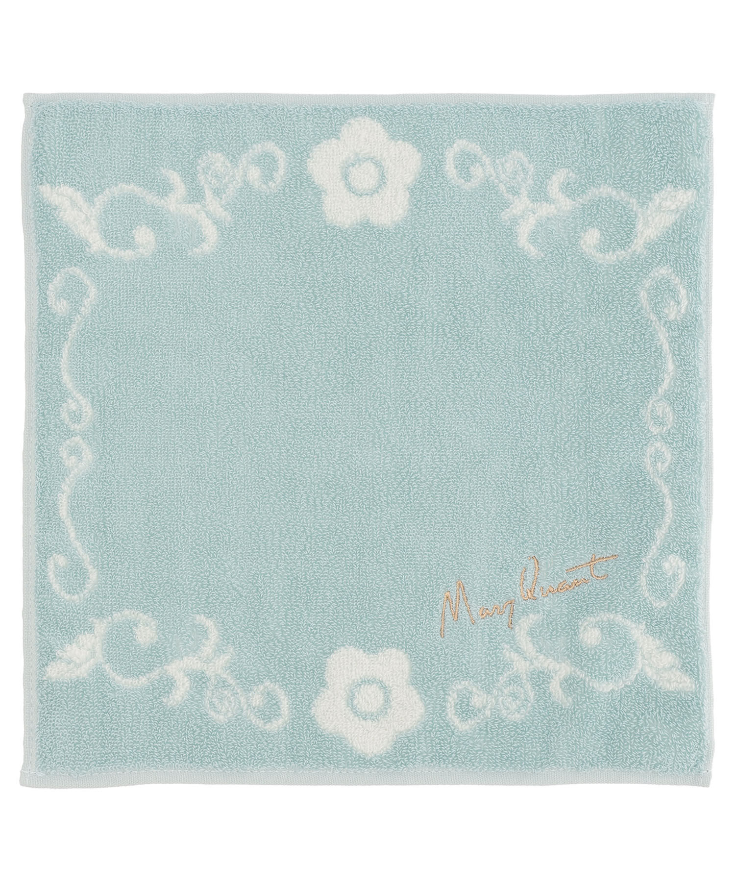 MARY QUANT「アイビー ミニタオル」|タオル|グリーン