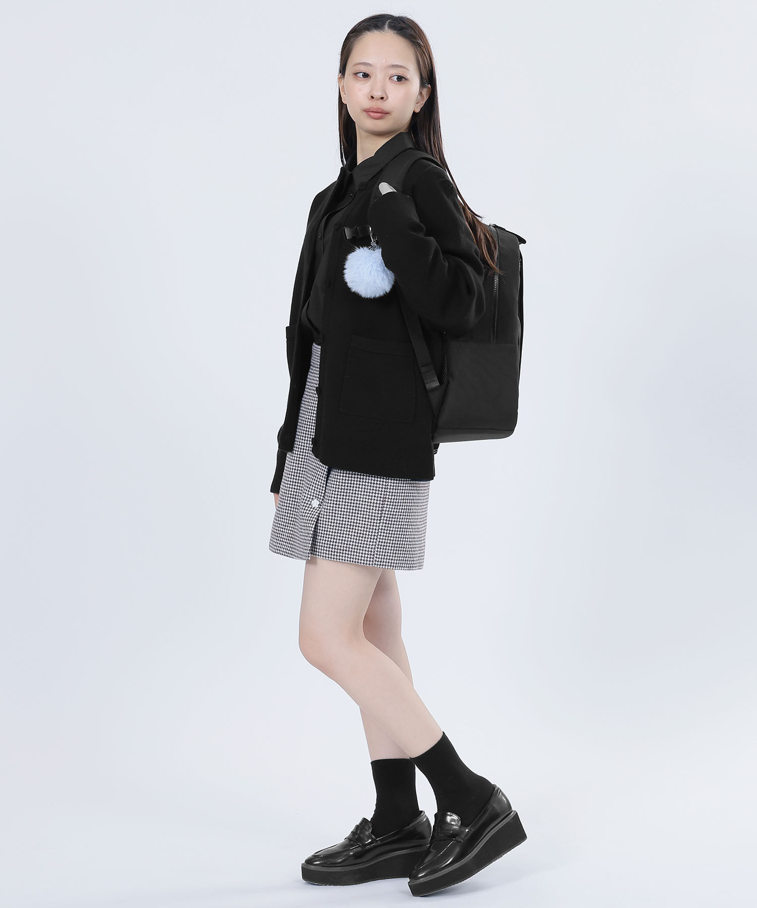 MARY QUANT「デイジーパッチライト リュック」|リュック|