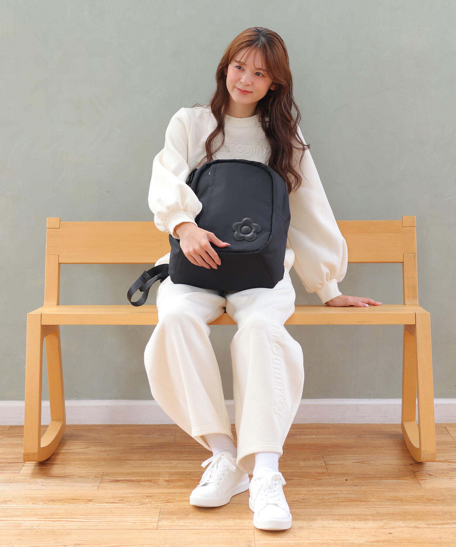 MARY QUANT「デイジーパッチライト リュック」|リュック|