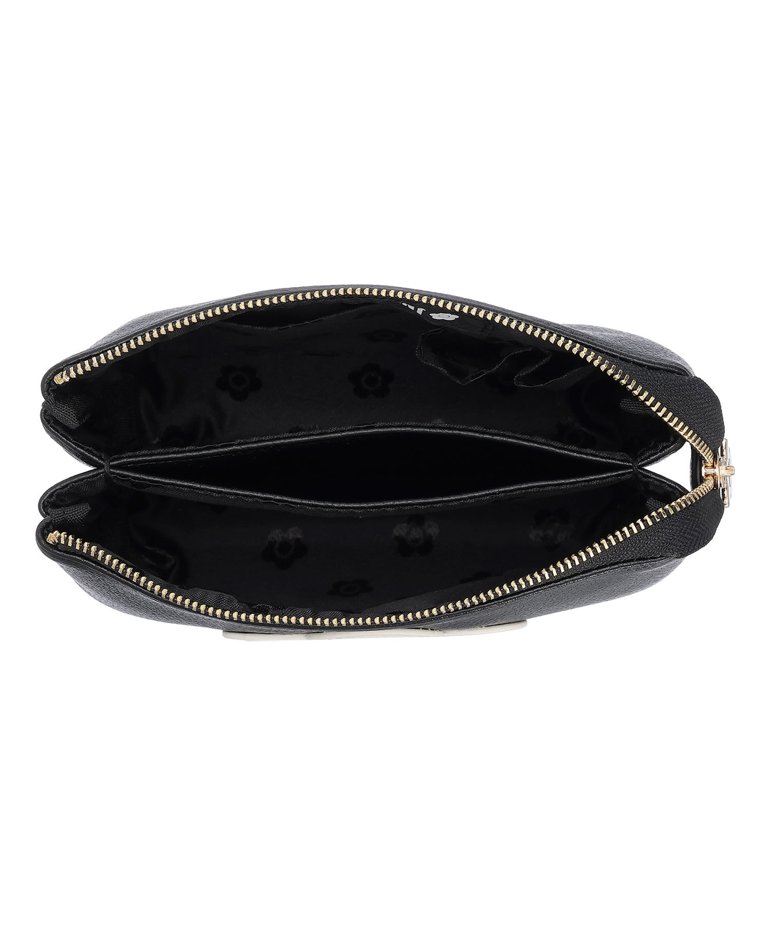 MARY QUANT「センターロゴデイジー 3ポケットポーチ」|ポーチ|