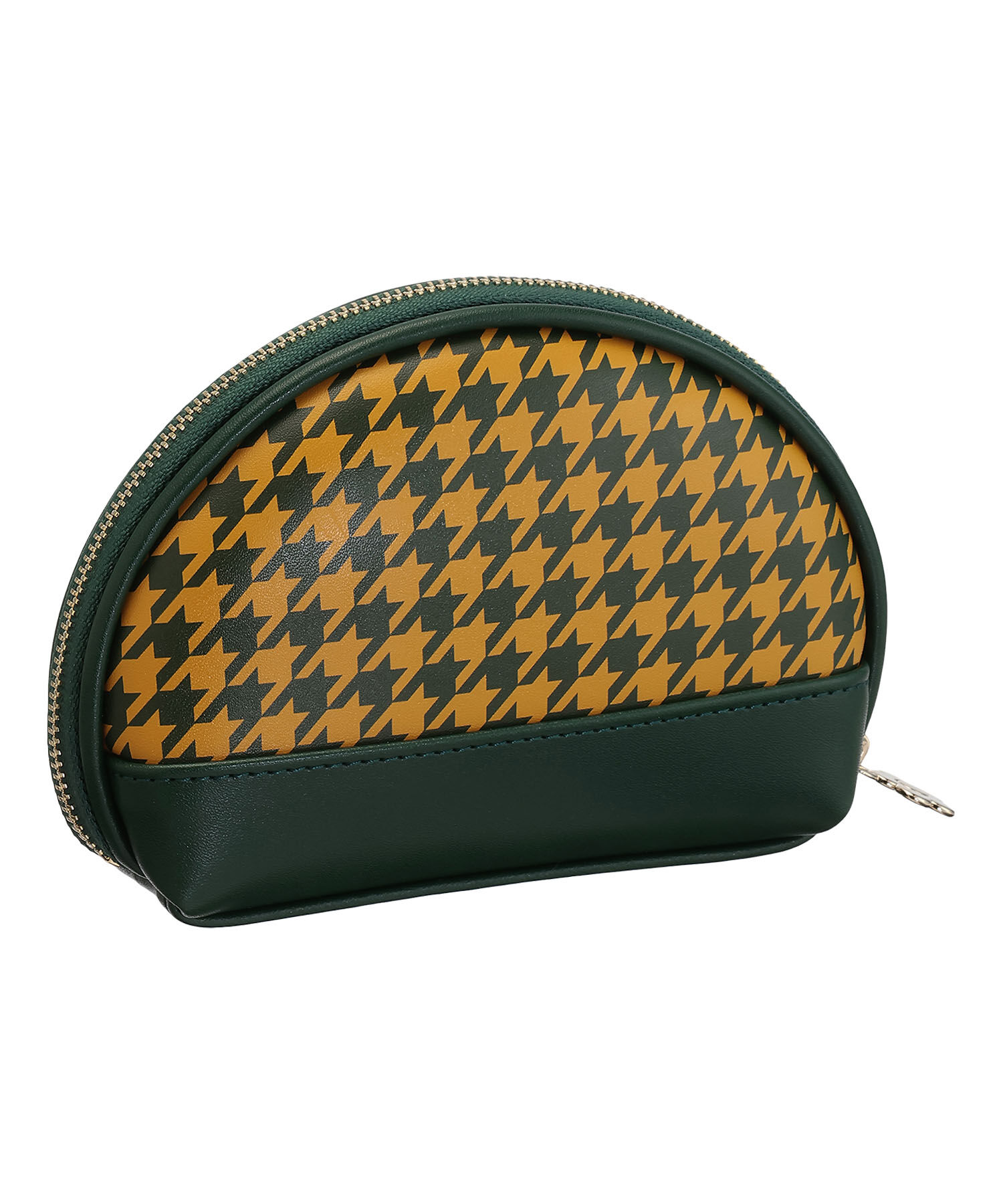 MARY QUANT「千鳥デイジーパッチ ラウンドポーチ」|ポーチ|