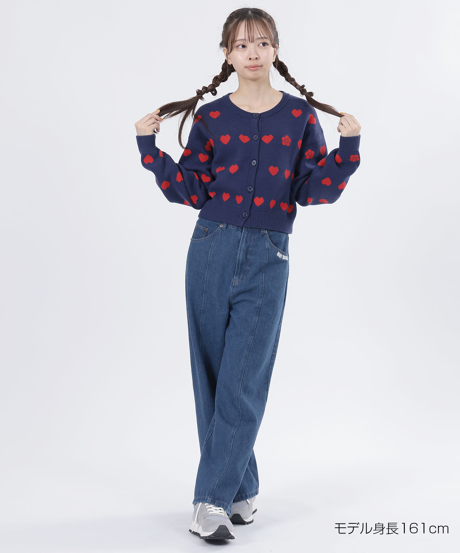 MARY QUANT「ラインハートニット カーディガン」|カーディガン|
