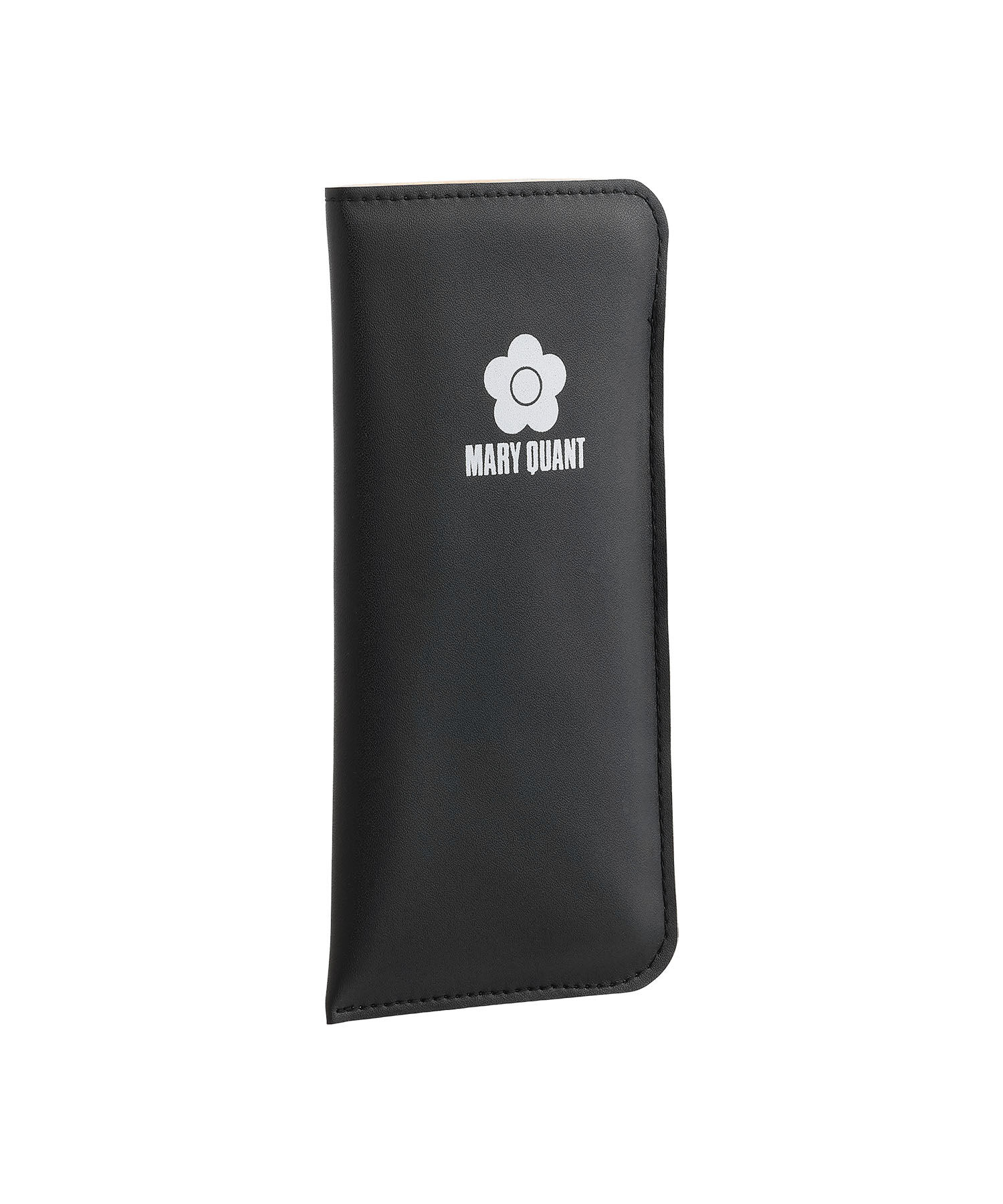 MARY QUANT「ベーシックフラット メガネケース」|その他|ブラック