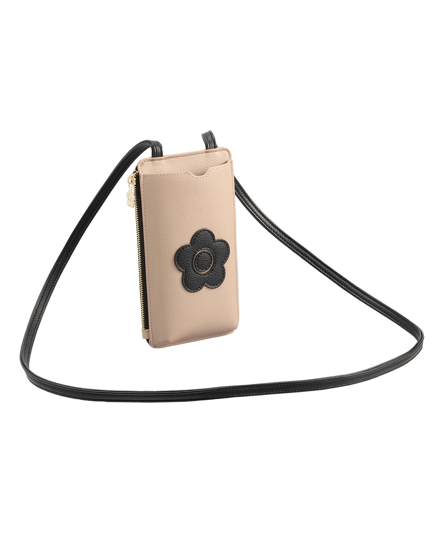 MARY QUANT「デイジーパッチ モバイルショルダー」|モバイルケース|