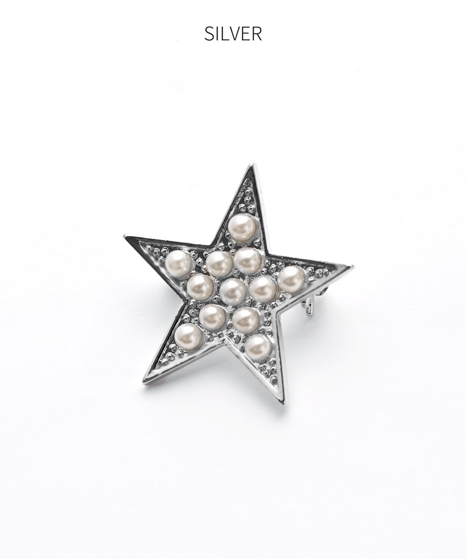 STYLE DELI「プチパールSTARブローチ」|ブローチ・コサージュ|