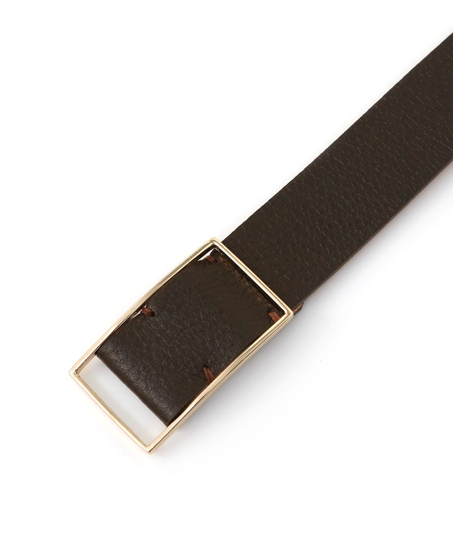 colleca la「スライドバックルレザーベルト」|ベルト|