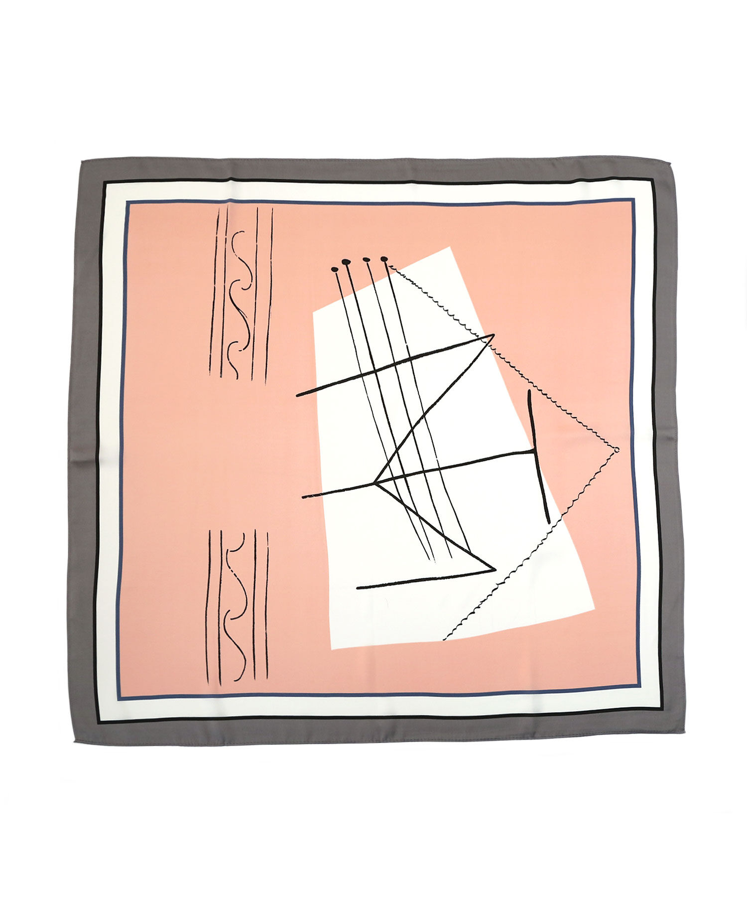 colleca la「ペールカラー大判スカーフ」|バンダナ・スカーフ|