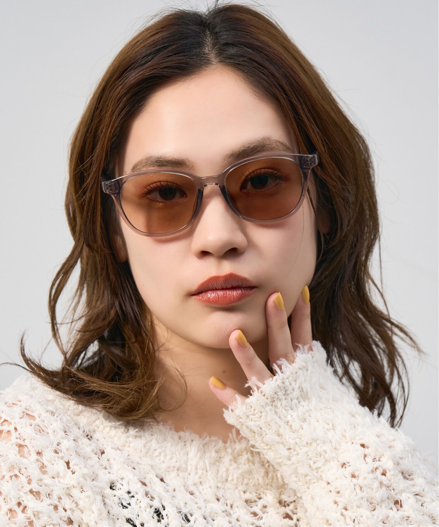  「【WEB限定】ウェリントン型 調光 サングラス レンズの色が変わるサングラス｜Zoff」|サングラス|