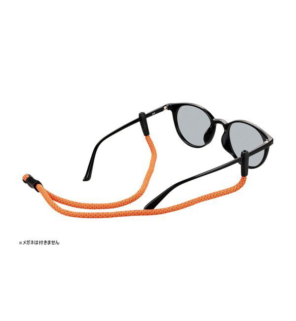  「 メガネ・サングラス ストラップ  【ロープ調】 スポーツ用 フェス 落下・ズレ防止 調整 ギフト  ｜Zoff」|サングラス|