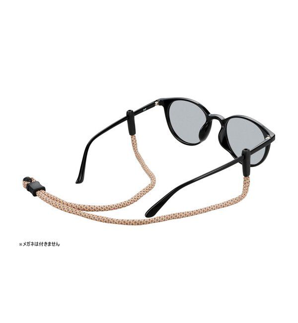  「 メガネ・サングラス ストラップ  【ロープ調】 スポーツ用 フェス 落下・ズレ防止 調整 ギフト  ｜Zoff」|サングラス|