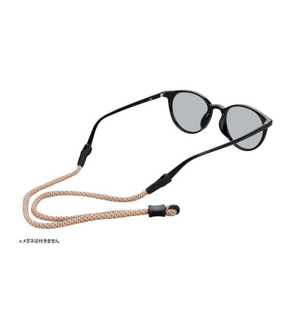  「 メガネ・サングラス ストラップ  【ロープ調】 スポーツ用 フェス 落下・ズレ防止 調整 ギフト  ｜Zoff」|サングラス|