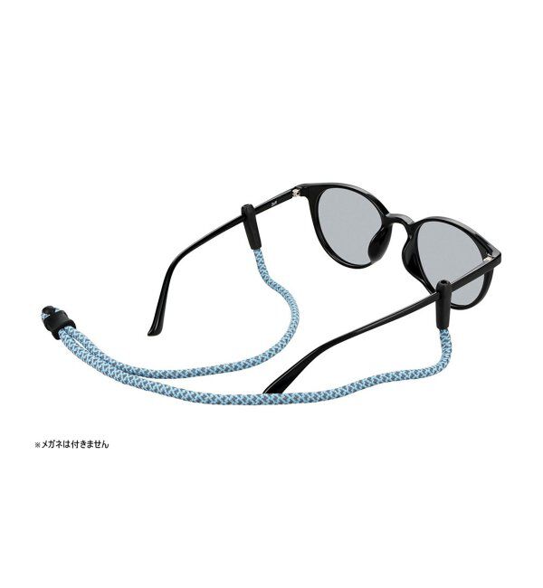 「 メガネ・サングラス ストラップ  【ロープ調】 スポーツ用 フェス 落下・ズレ防止 調整 ギフト  ｜Zoff」|サングラス|