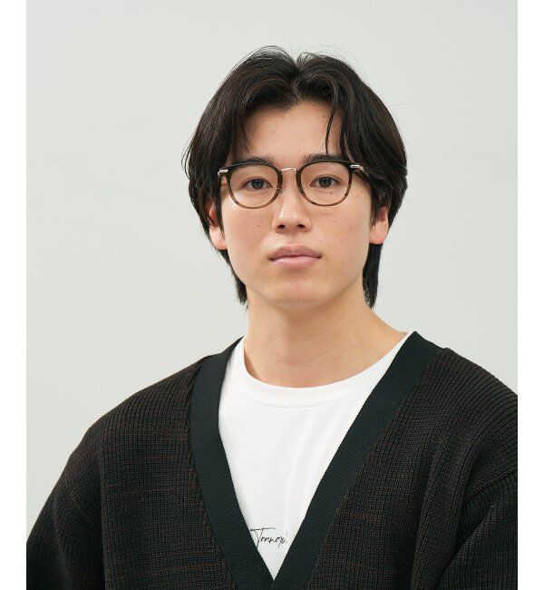  「Zoff｜Misato Mizukoshi  メガネ | 中顔面短縮みえ 大人可愛い｜水越みさと   レンズ交換券付」|メガネ|