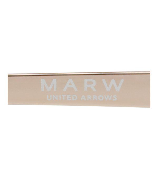  「Zoff MARW UNITED ARROWS マルゥ ユナイテッドアローズ メガネ | 伊達メガネ 度付き レンズ交換券付」|メガネ|