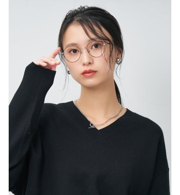  「Zoff MARW UNITED ARROWS マルゥ ユナイテッドアローズ メガネ | 伊達メガネ 度付き レンズ交換券付」|メガネ|