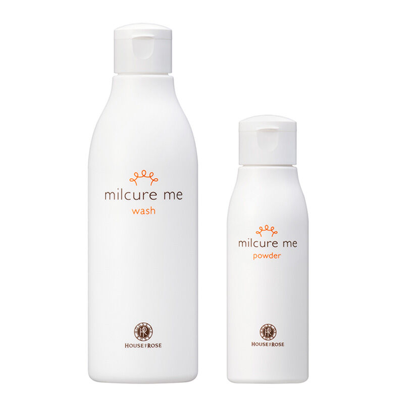  「ミルキュア ミー ウォッシュ＆パウダー」|洗顔料|