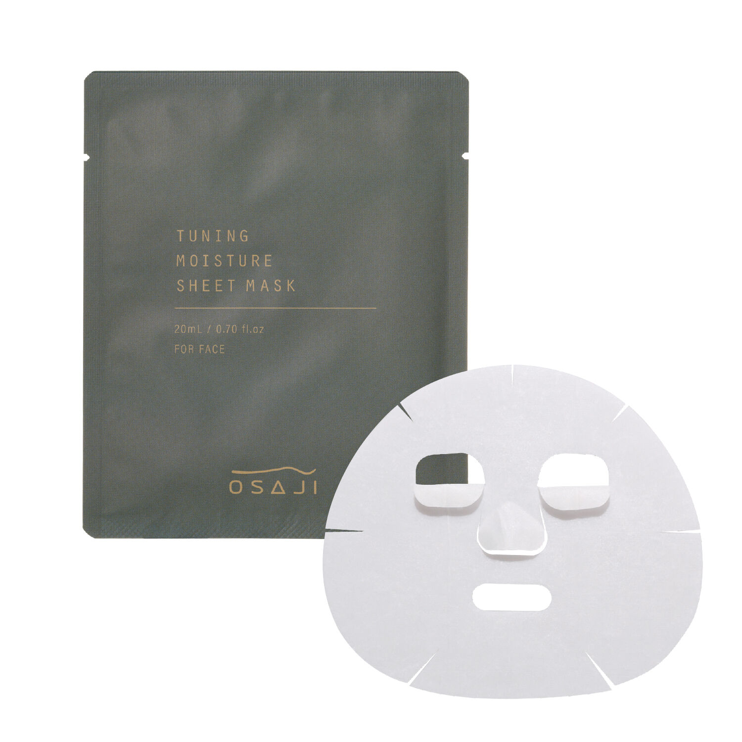 OSAJI「チューニング　モイスチャー　シートマスク（1枚入り）」|フェイスマスク・パック|ー