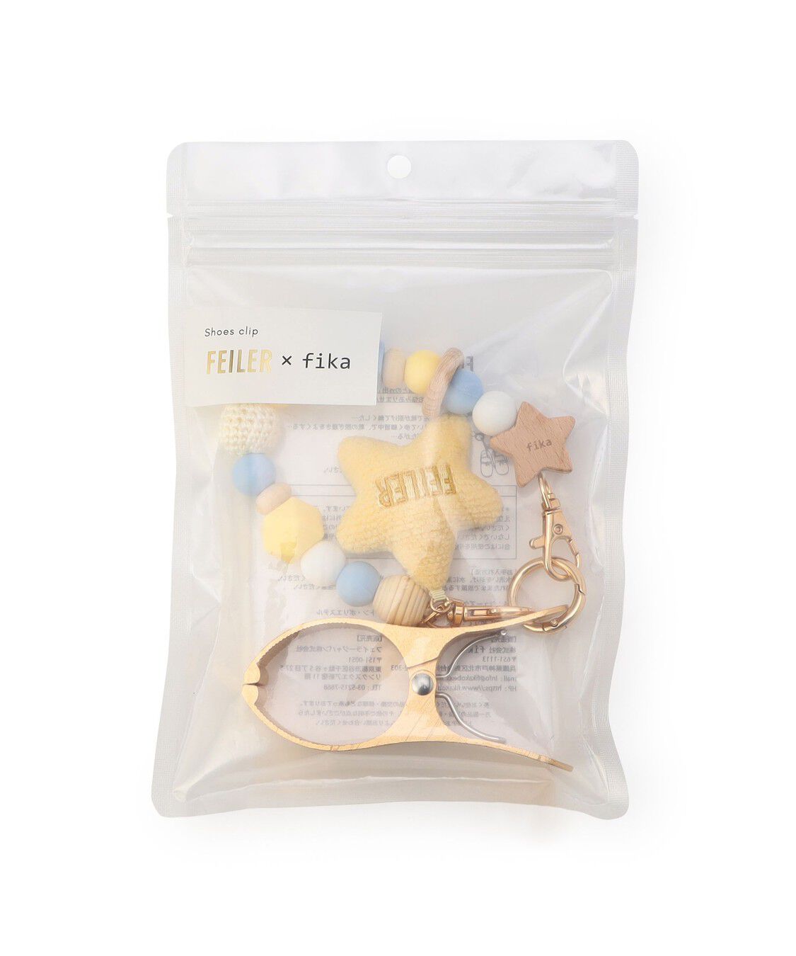 FEILER「トゥインクルトゥインクル　シューズクリップ　TWT-260576」|その他ベビー用品|