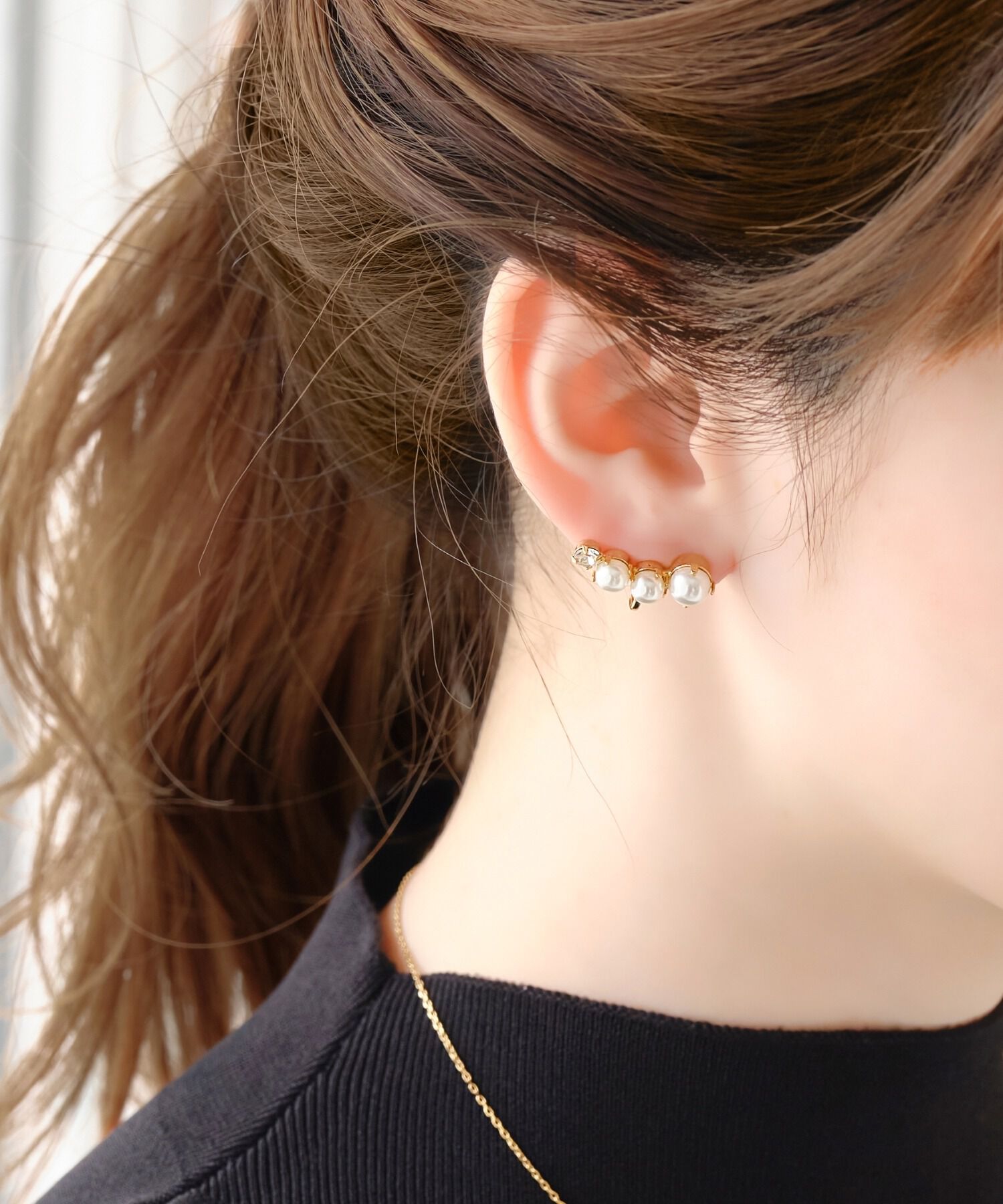 Phoebe「【シリーズ累計販売5000点突破！】リオデラパールイヤリング」|イヤリング|