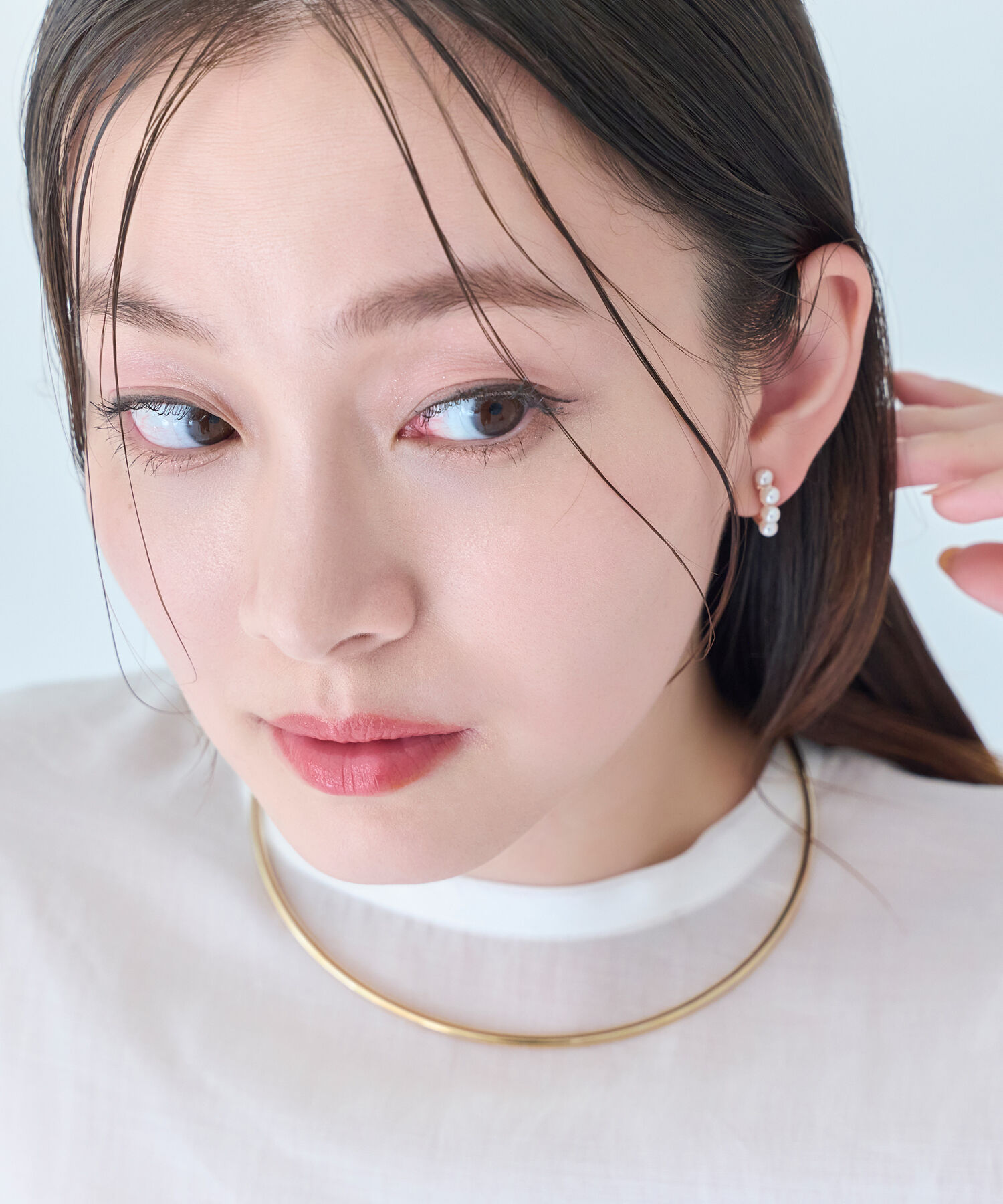 Phoebe「【シリーズ累計販売15000点突破！】【痛くないシリーズ】≪雑誌掲載≫ノーブルパールエアリーイヤリング」|イヤリング|