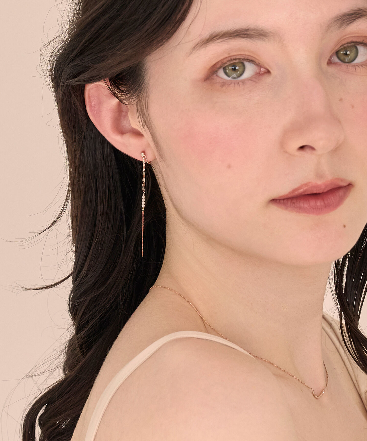 Phoebe「【痛くないシリーズ/金属アレルギー対応】ルミナスビジューライトフィットイヤリング」|イヤリング|