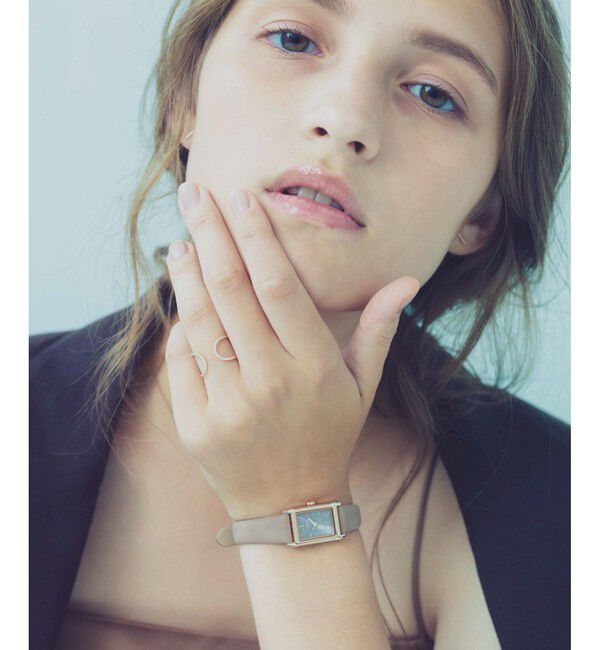 ete「ソーラーウォッチ スクエア」|腕時計|