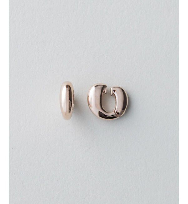 ete「ロウ ハグイヤリング」|イヤリング|ゴールド系その他