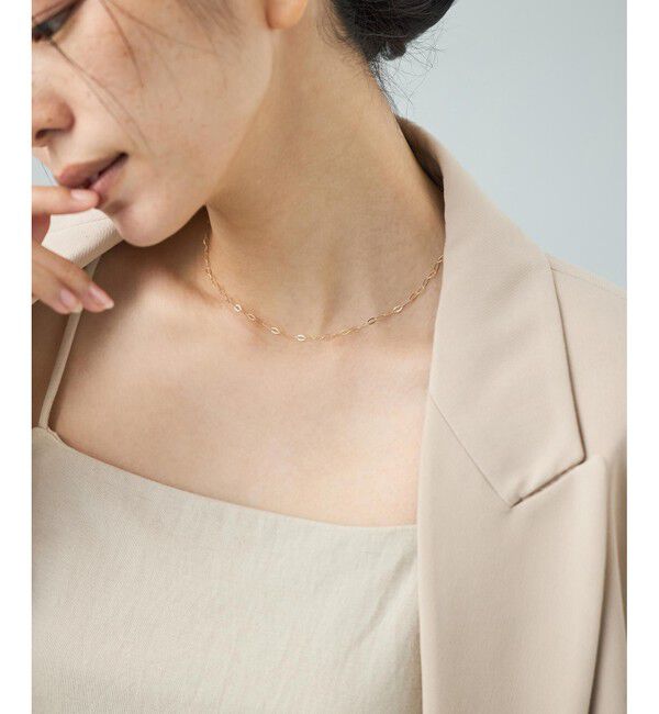 Jouete「[WEB LIMITED] K10YG ネックレス チェーン」|ネックレス|