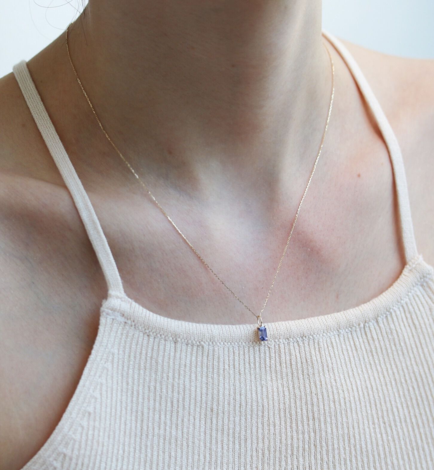  「K10YG タンザナイト チャーム」|その他|