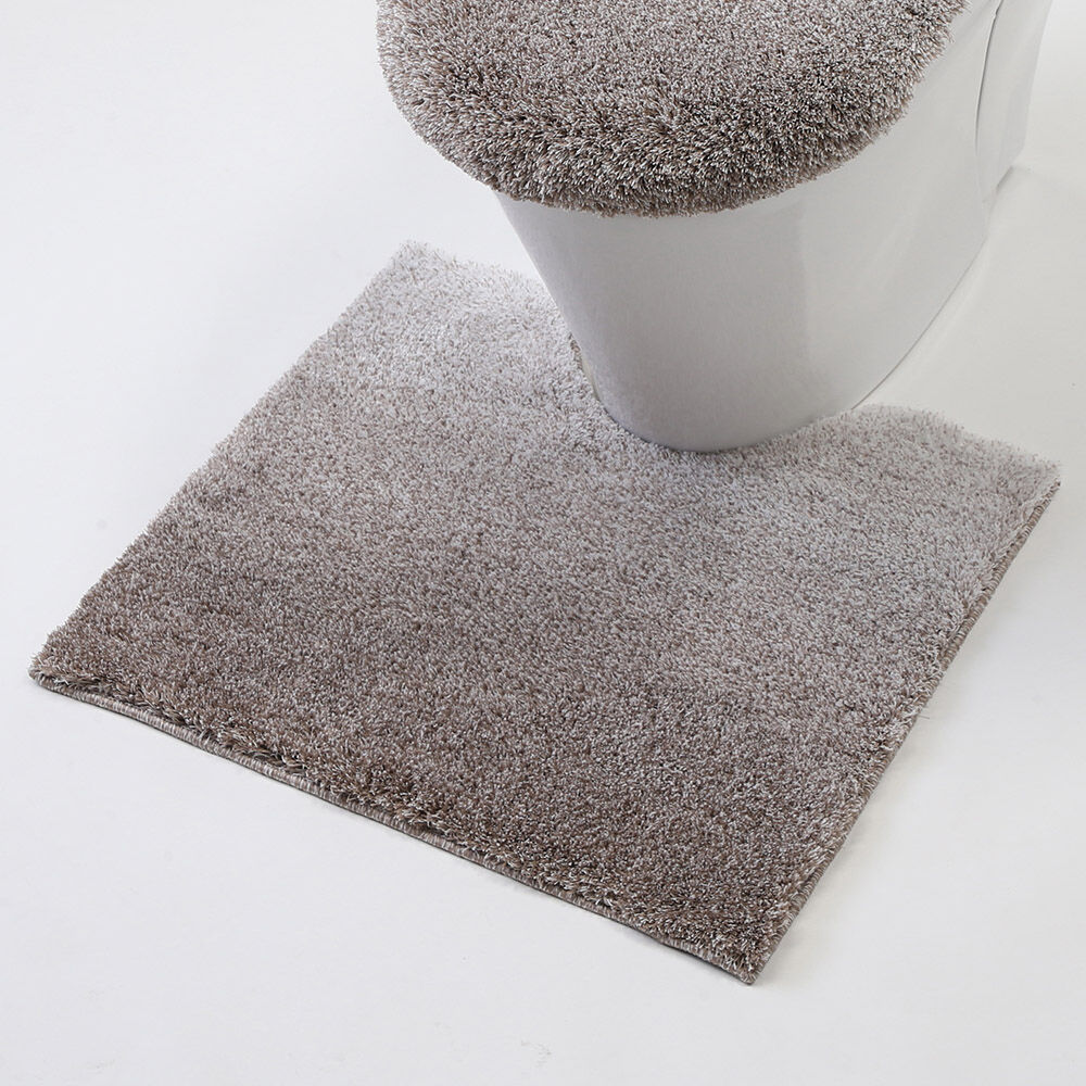 BACKYARD FAMILY「グラデ トイレ マット 通販 トイレマット 足元マット トイレタリーマット 柔らかい やわらかい」|トイレタリー・ランドリーグッズ|ブラウン1