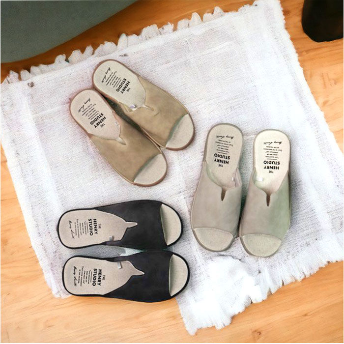 BACKYARD FAMILY「スリッパ 洗える 前開き 通販 ルームスリッパ おしゃれ 前あきスリッパ 室内履き 部屋履き」|ルームシューズ|