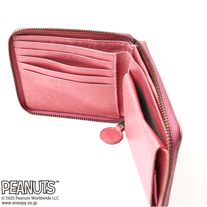 BACKYARD FAMILY「スヌーピー 財布 PEANUTS 7347 通販 二つ折り財布 二つ折り 2つ折り財布 さいふ」|財布|