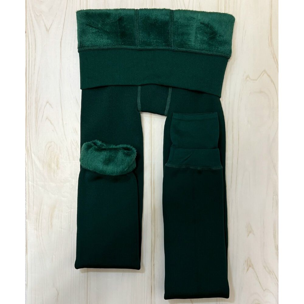 BACKYARD FAMILY「裏起毛 レギンス レディース 通販 裏起毛レギンス スパッツ タイツ レッグウェア レッグウエア」|その他|グリーン1